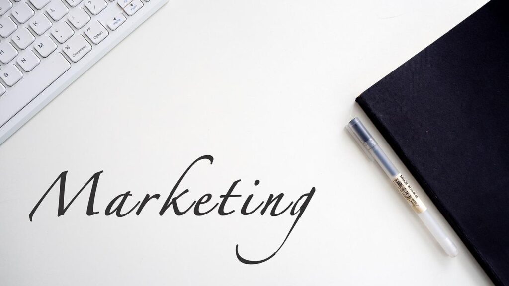 Grafische weergave van internetmarketing strategieën voor bedrijfsgroei en online zichtbaarheid